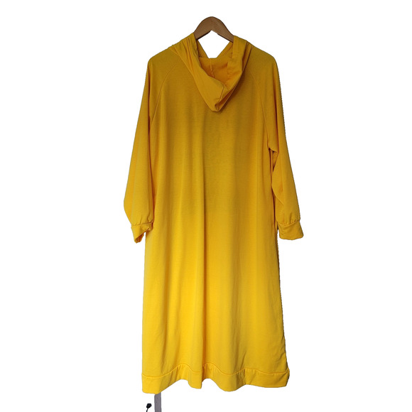 Todays Outfit Oversized T-Shirt Sneakers Butter Yellow Sz 3XL Loungewear Casual - Picture 3 of 7